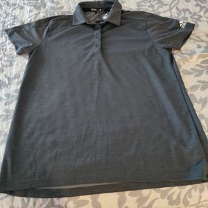 Adidas Grey Five Melange/White Game Mode Polo